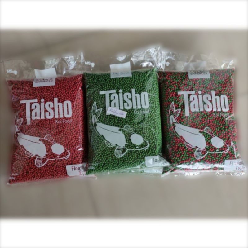Pelet Ikan Koi Taisho 1 mm 2 mm 5mm color Enhancer