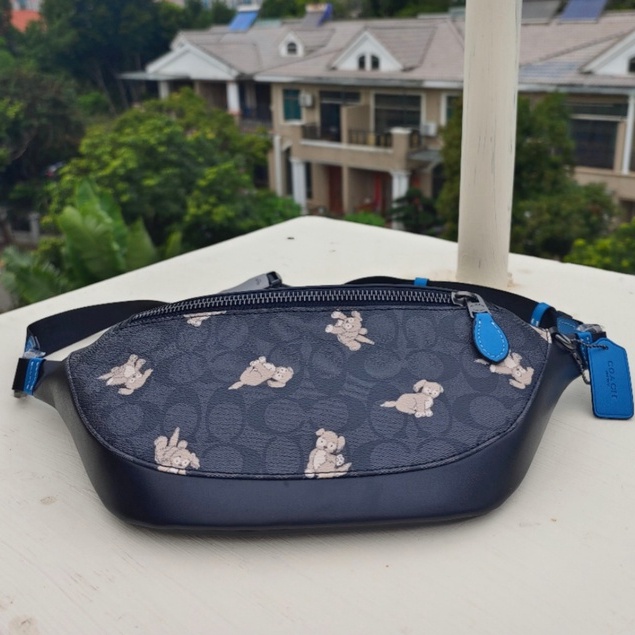 （Shopee Live）123-9 cc123  123  coach men's pockets Inclined shoulder bag Chest package  yaobao