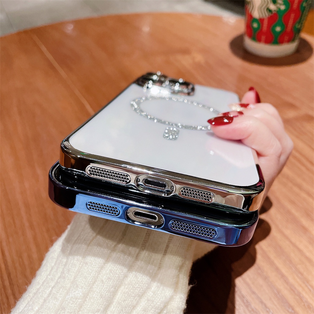Casing Magnet Mewah iPhone 14 Pro Max Case iPhone 13 12 Pro Max14 Plus Pelindung Kamera Lensa14 Pro Premium Aesthetic Full Tertutup Shockproof Protection TPU Soft Case
