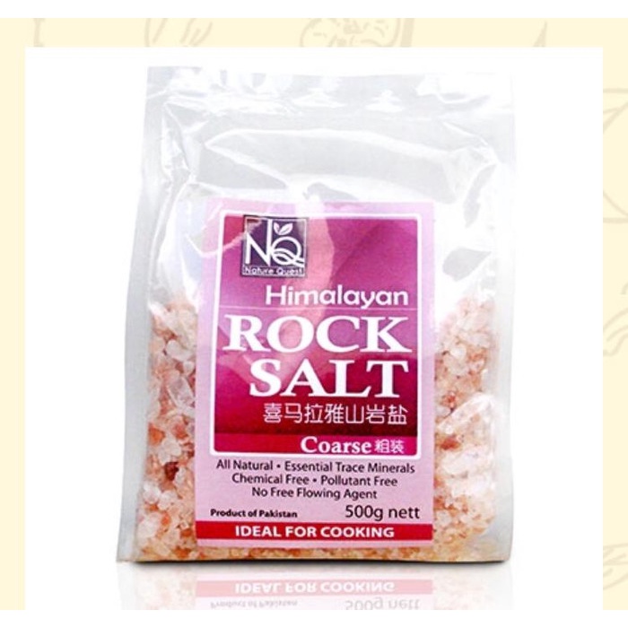 

Himalayan Salt - NQ Himalayan Rock Salt Coarse - Garam Himalaya Kasar