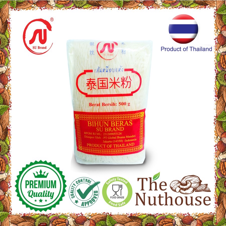 SU Brand - Rice Vermicelli / Bihun Beras Thailand [250gr]