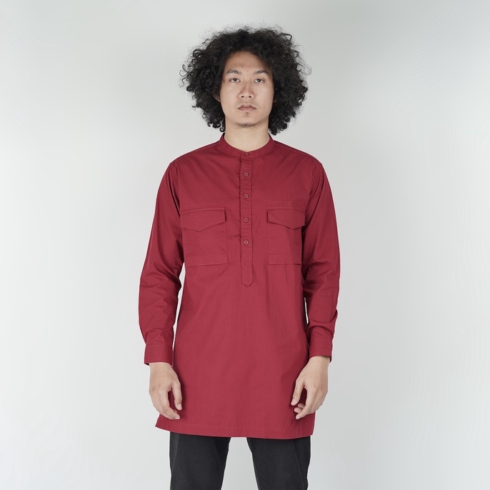 Hisyam Koko Kurta Pria Panjang Jazlan