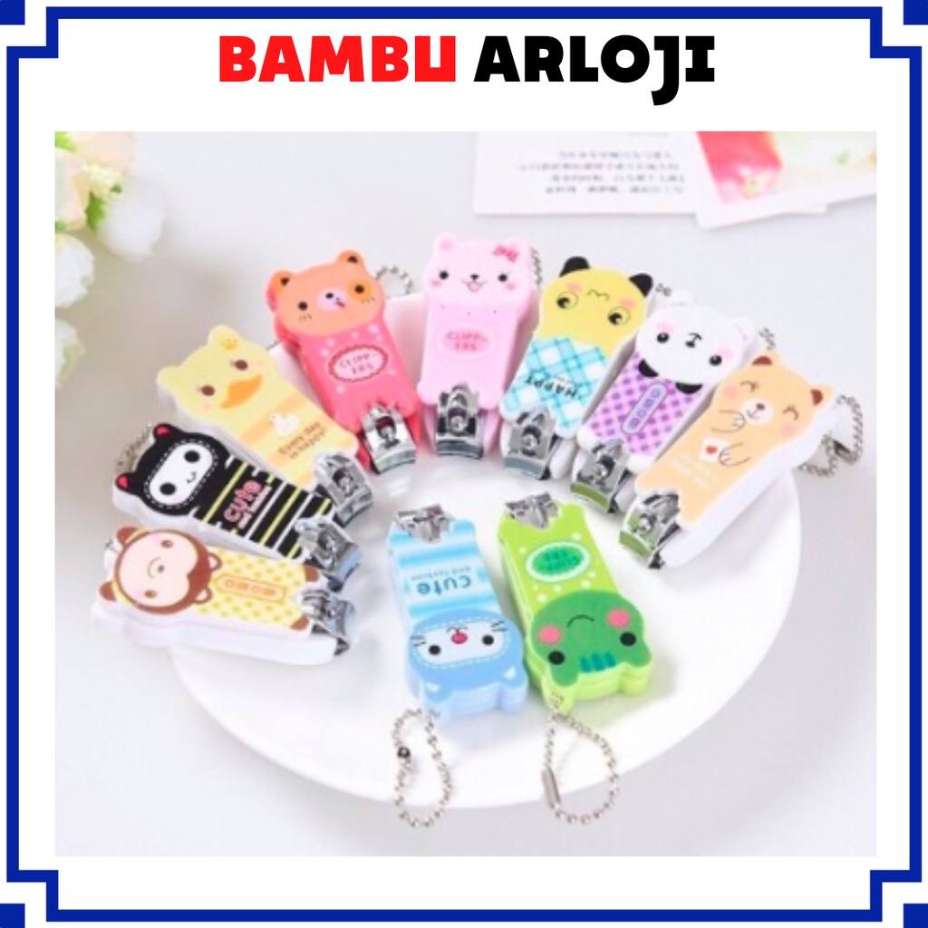 BAJ Gunting Kuku Karakter Lucu Cartoon Nail Clipper Manicure Pedicure SS097