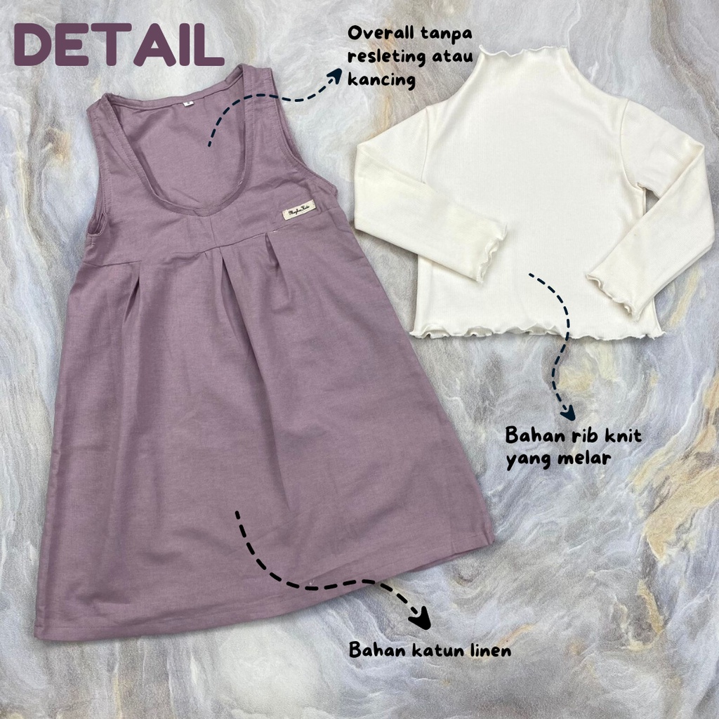 2-5TH GAMIS ANAK PEREMPUAN ALEA LONG DRESS ANAK PEREMPUAN BY MYBEE
