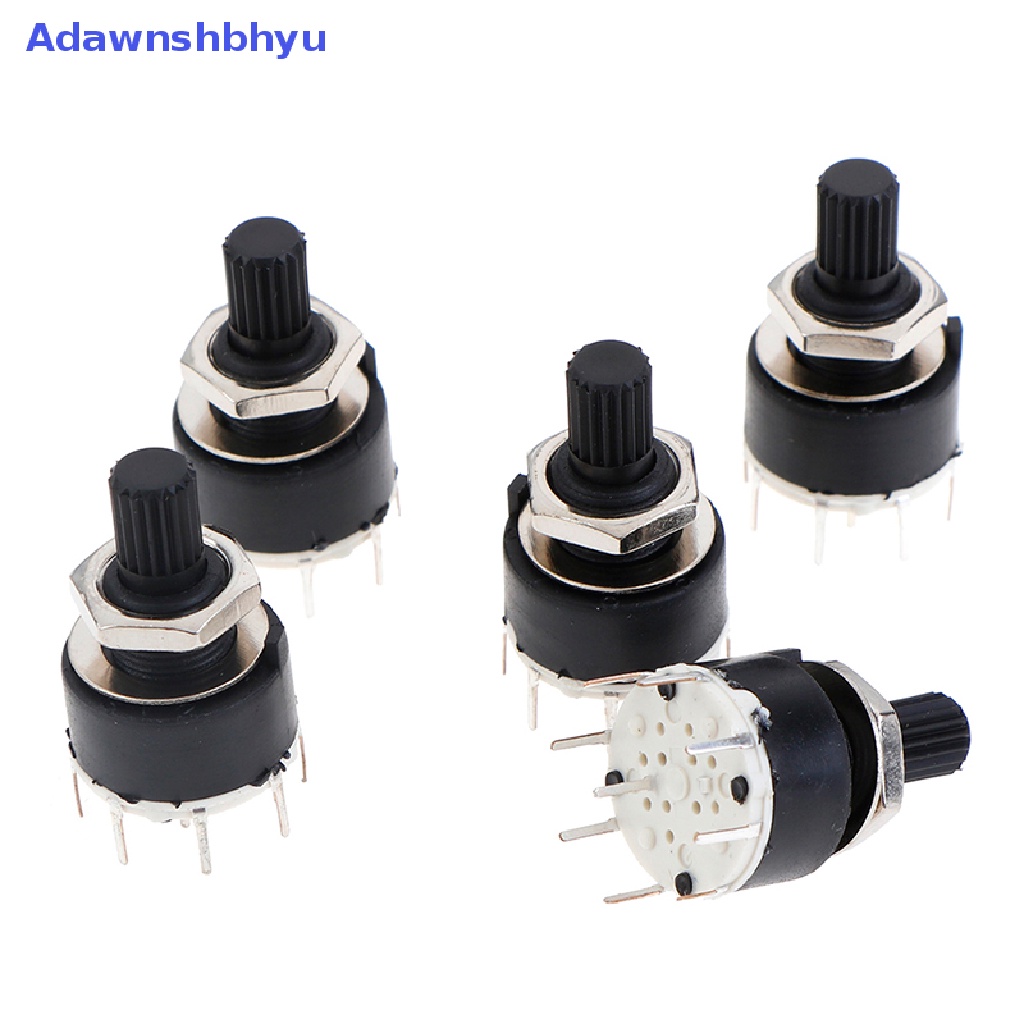 Adhyu SR16MM Saklar Putar 2tiang 34posisi 1tiang5 6 8posisi Axis Band Switch ID