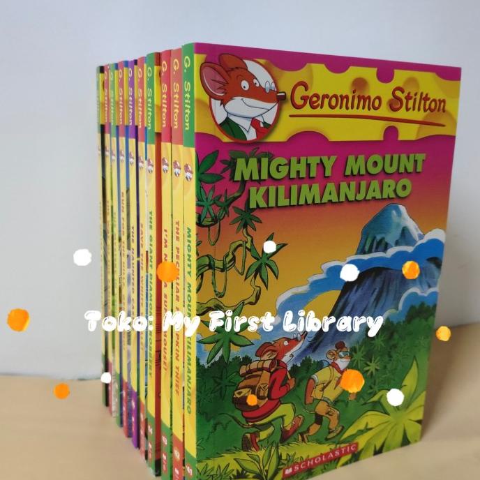 

Geronimo Stilton 41-50 buku baru buku import