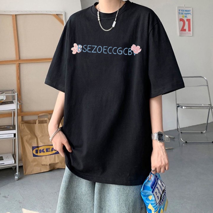 RDGF official shop kaos pria terbaru 2023 kaos bagus  kemeja leher bulat kaos cotton kaos hitam oversize PRIA &amp; WANITA (UNISEX)