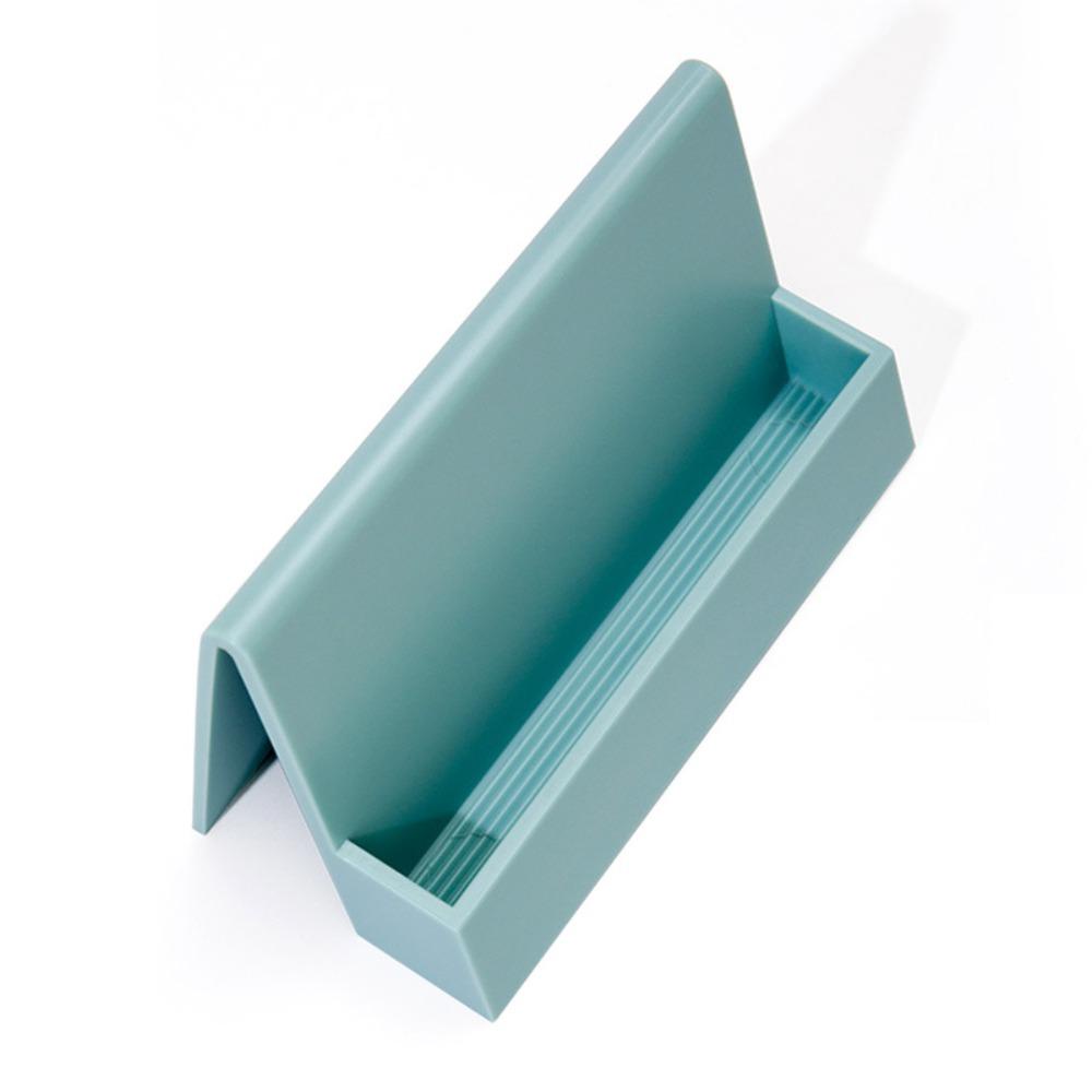 Preva Card Box Portable Perlengkapan Rumah &amp; Kantor Desktop Organizer Pajangan Kartu Stand