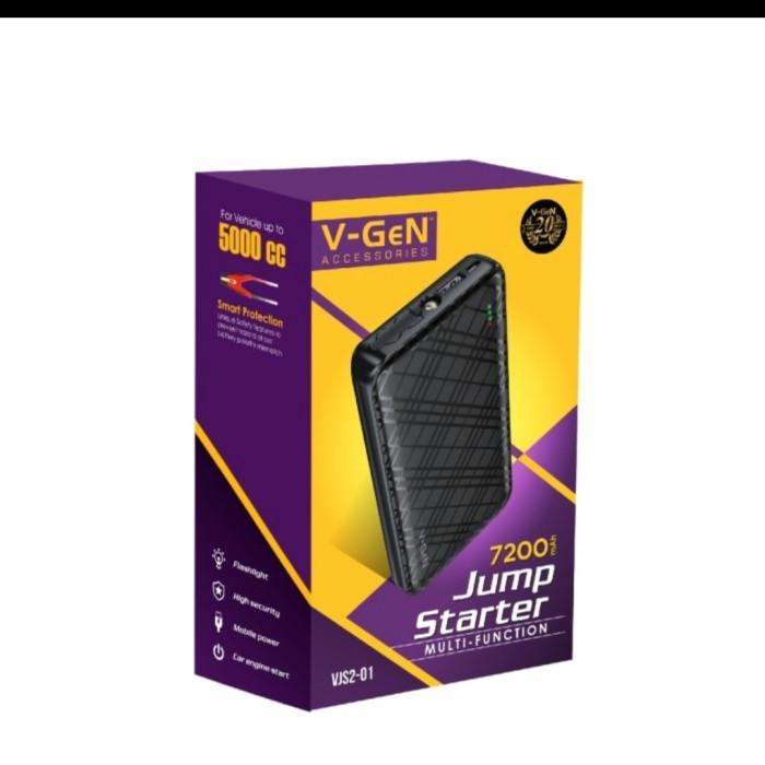 Vgen Jumper Bank - VGen Powerbank Jumper 7200 mAh - Car Jumper Starter