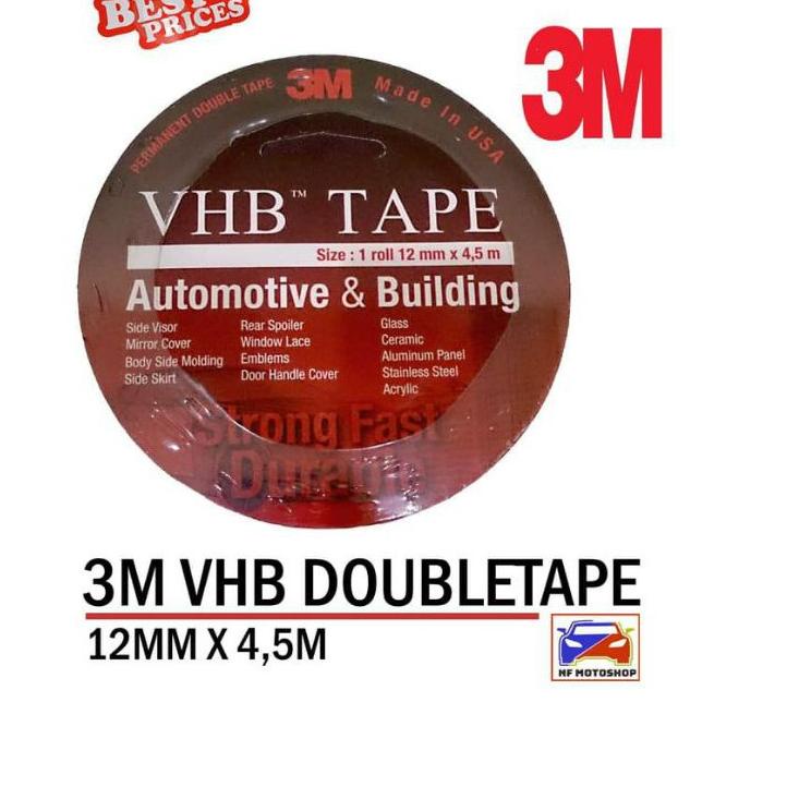 

»»» DOUBLE TAPE 3M VHB 12MM X 4.5M