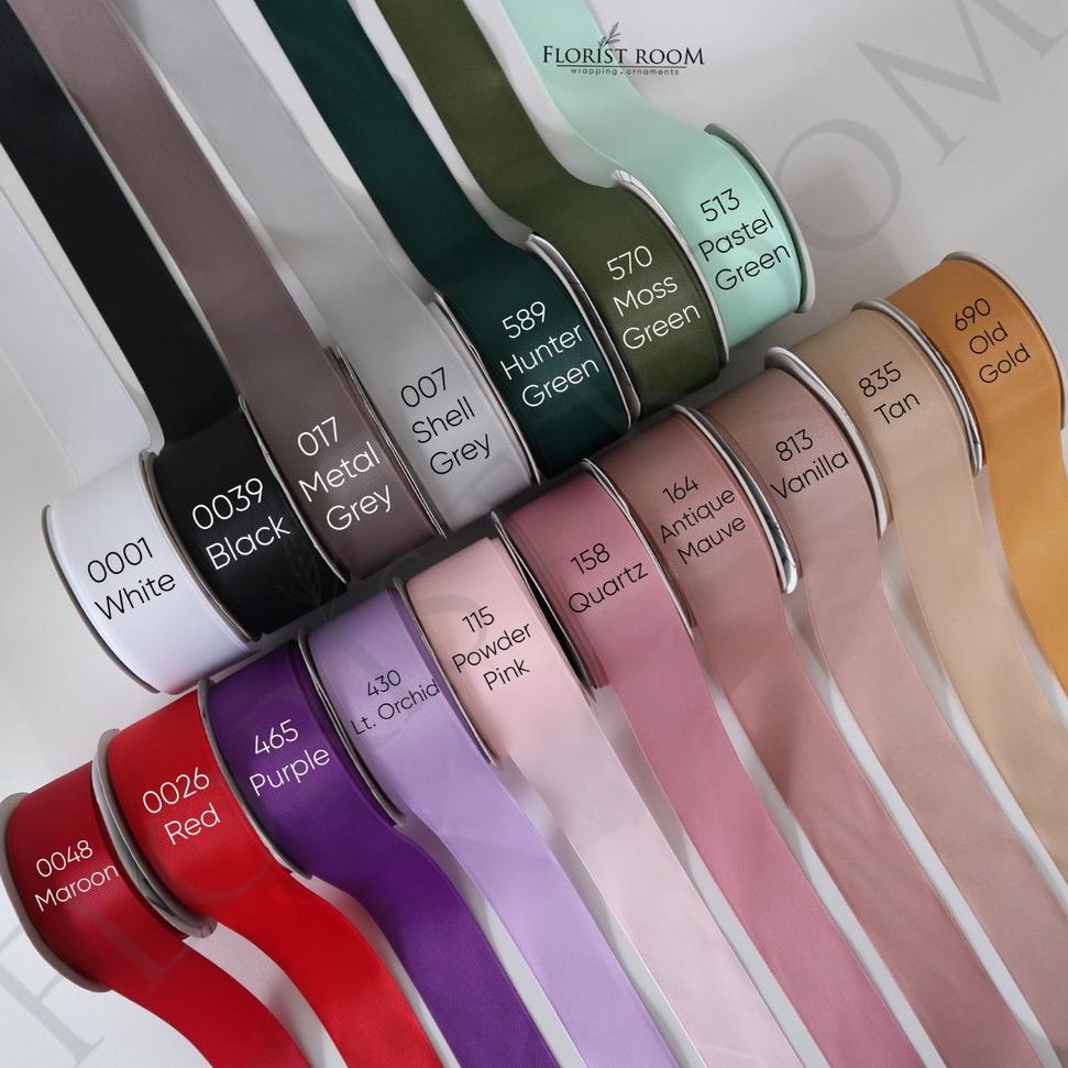 

1.1 SALE Pita Grossgrain ±4cm x 20 Yard - Pita - Ribbon - Pita Kado .,.,.,..,