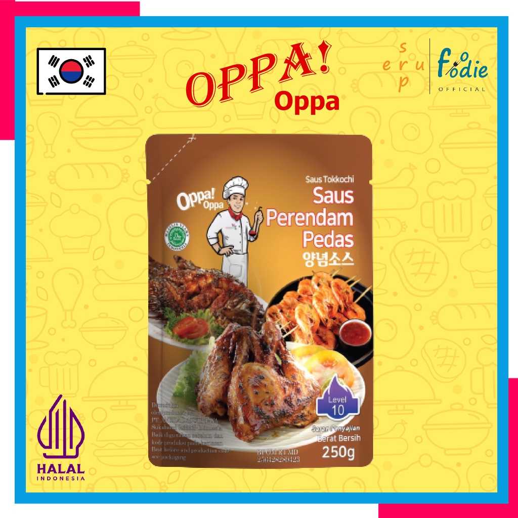 

SUPERFOODIE Saus Perendam Ayam / Bumbu Saos Perendam Ayam / Cemilan Bumbu Sauce Perendam Ayam Spicy / Jajanan Sehat Korean Food Bumbu Korea Perendam Ayam Pedas Level 10 Berat 5000 Gram