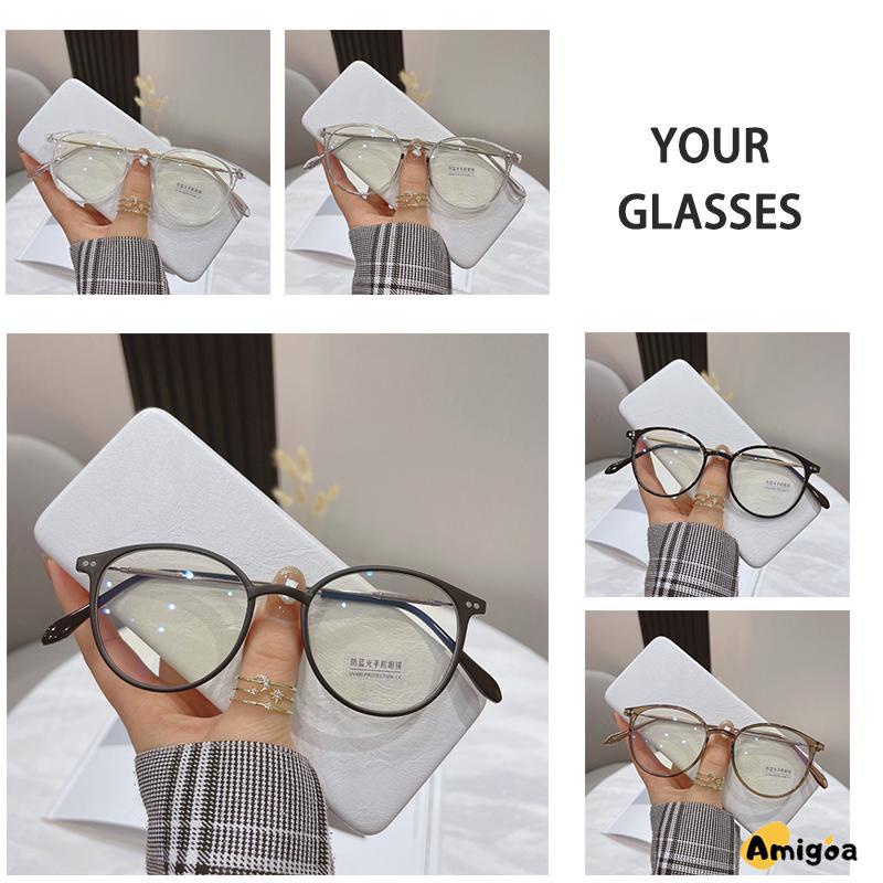 Anti Radiation Photochromic Glasses Women Men Computer Anti Sun Blue Ray Glare Optical Glasses - AG2