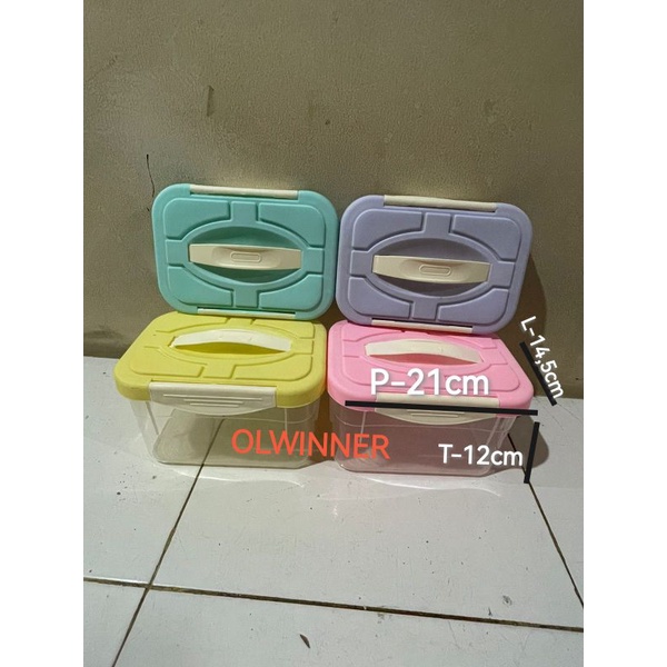 GLORY BOX KOTAK SERBAGUNA/BOX KECIL/MINI CONTAINER/TEMPAT PENYIMPANAN MAKANAN