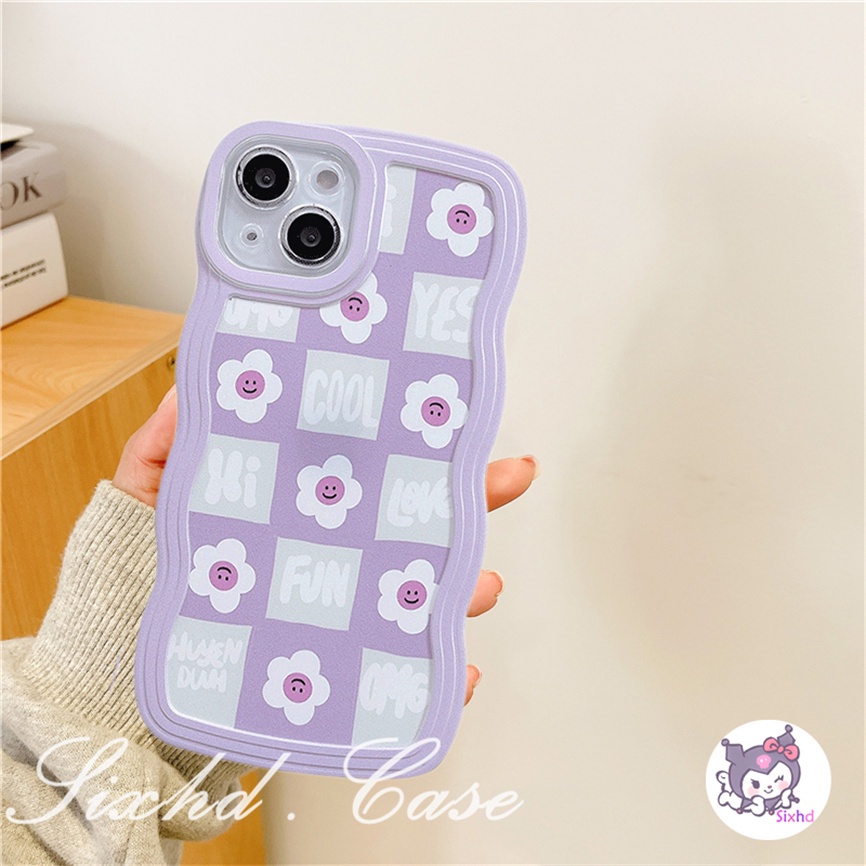 Realme Soft Case Desain Bunga Smiley 50A 50i 6i Untuk C35 C31 C30 C25Y C21Y C15 C12 C11 C25s C21 C20A C17 C3 9Pro + 9i 7i 8i