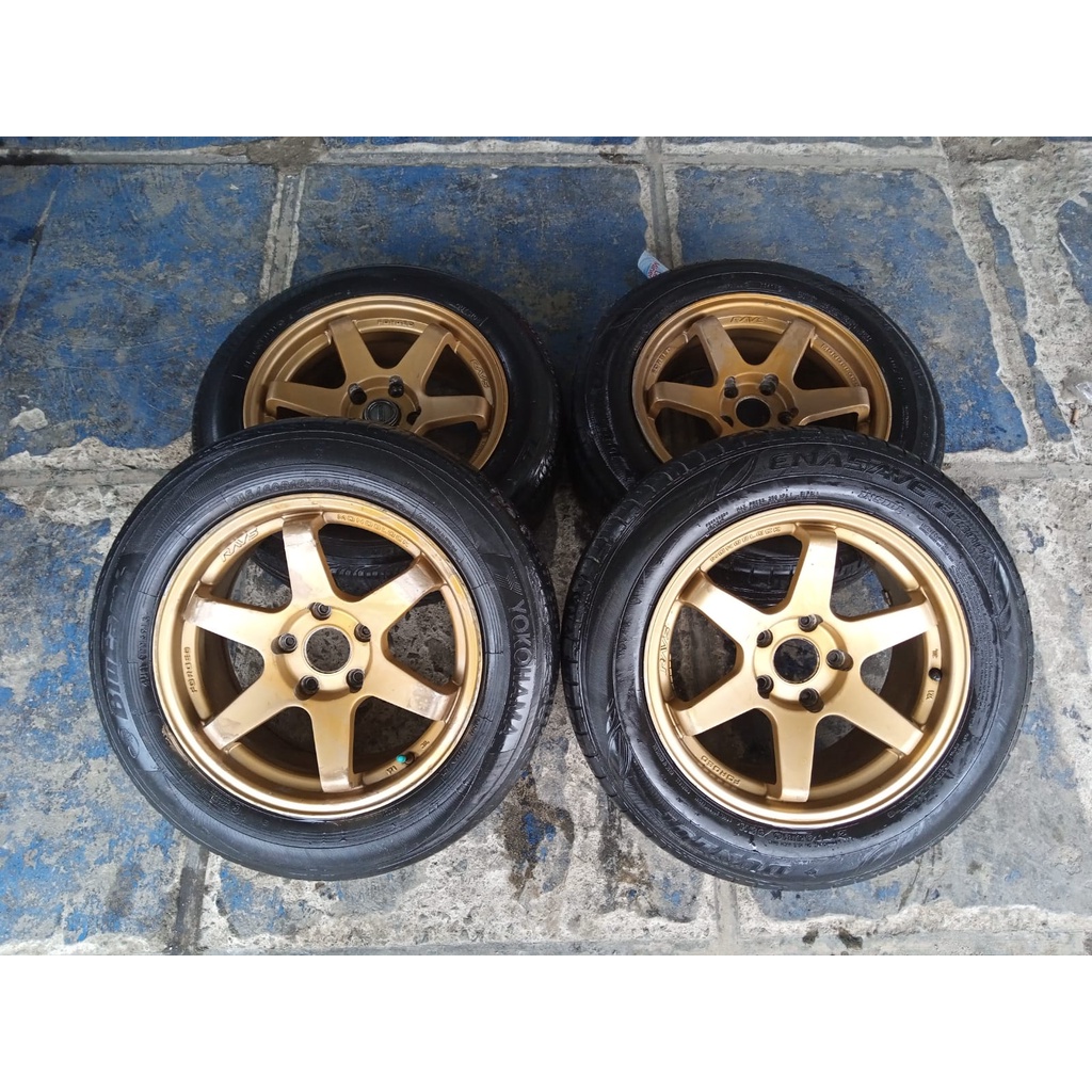 velg skeen bekas ring 16x7,5 te37 seken ban bonus murah berkualitas geratis ongkir lubang 5x114