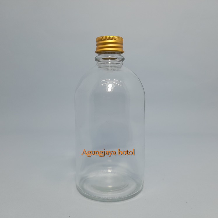 Botol Kaca 280 Ml Bulat / Botol Kaca Food / Botol Kaca Juice / Botol Kaca Madu / Botol Kaca 280 Ml
