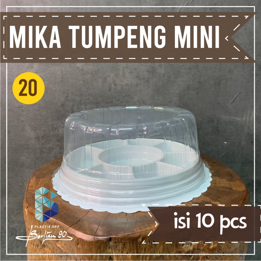 Jual Mika Tumpeng Mini Sekat Dapur Solo Putih Ct Mika Tumini Tebal