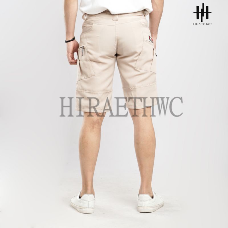 CELANA CARGO PENDEK CELANA PANTS LAPANGAN OUTDOOR PRIA WANITA WARNA CREAM HITAM ABU HIJAU TERLARIS