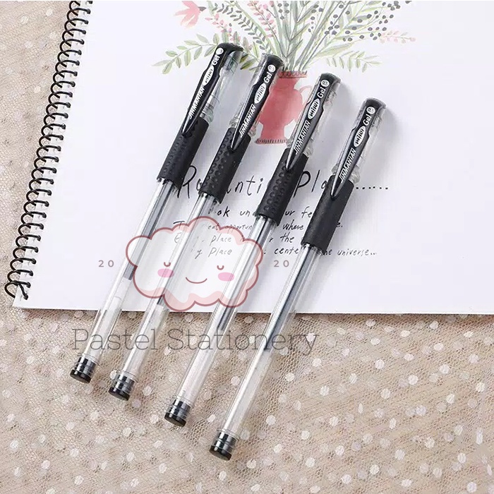 

Pulpen Gel Hitam Mimi 0.5mm - Kualitas Pulpen Joyko JK-100