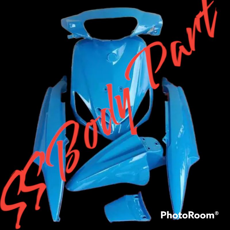 cover full body halus mio sporty biru langit