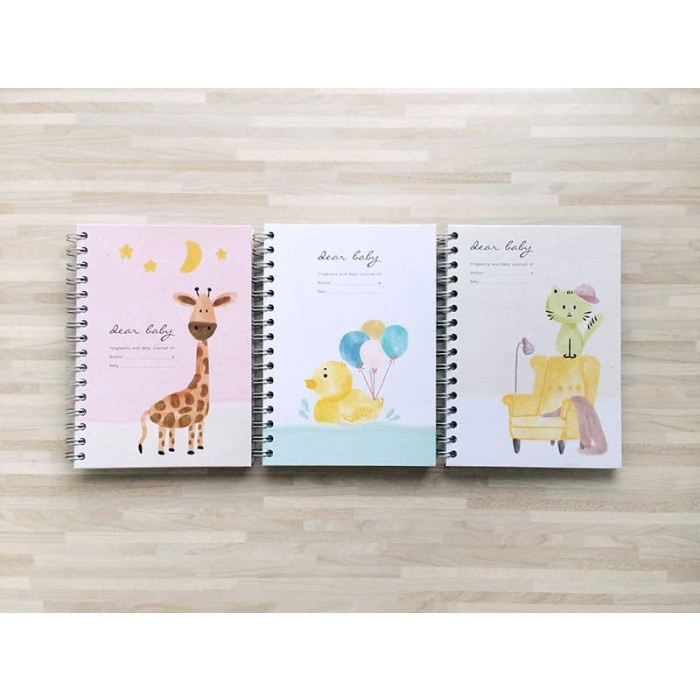

Pad Buku Catatan Kehamilan Dear Baby Pregnancy And Baby Journal