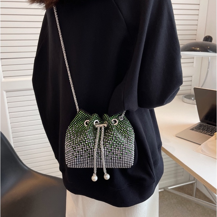 #NEW - TAS SERUT SK495 - TAS - TAS SLEMPANG WANITA - TAS PESTA - TAS BLING - TAS VIRAL