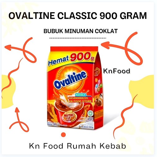 

Terlaris OVALTINE CLASSIC BAG 900 GR