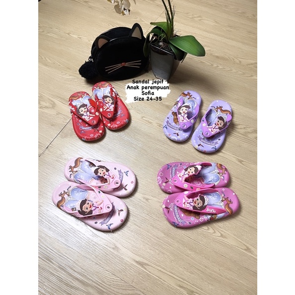 GJAZ SANDAL JEPIT ANAK PEREMPUAN IMPORT SOFIA