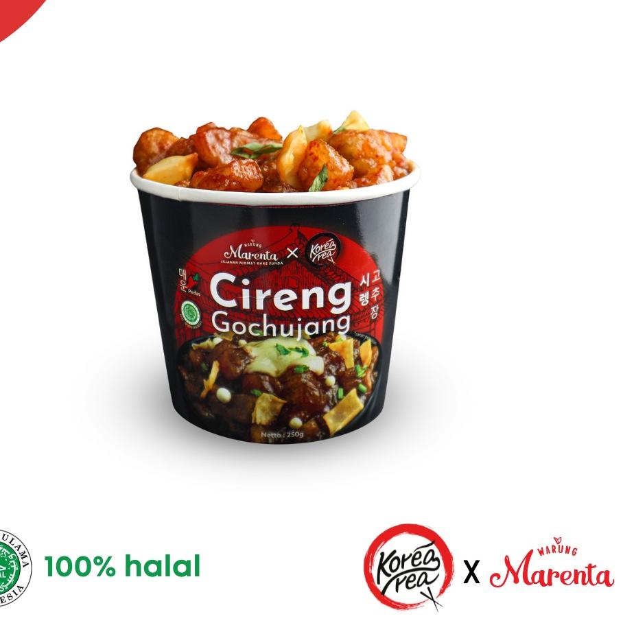 

Korearea X Warung Marenta Cireng Banjir Saus Gochujang (250g) / Makanan Instan / Cireng Bumbu / Snack