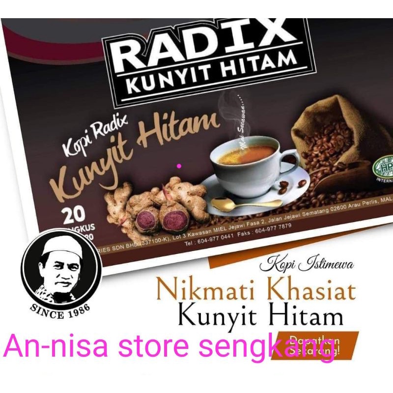 

Kopi Radix Kunyit HPA