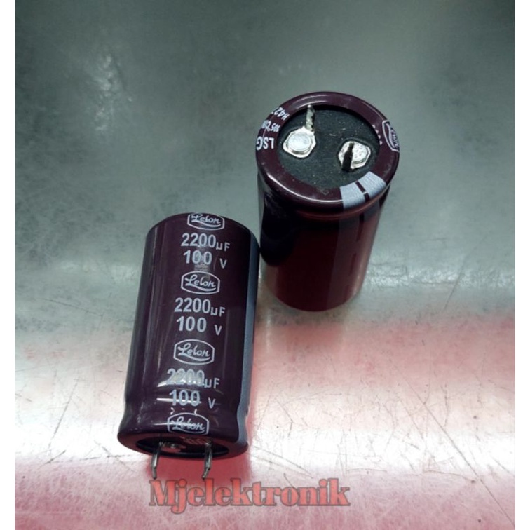 Elco Lelon 2200uF 100V elko lelon For Audio