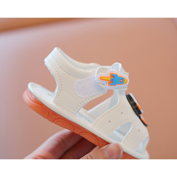 babyfit sepatu anak lampu led citcit Astronot baby kids shoes import ty-0619r