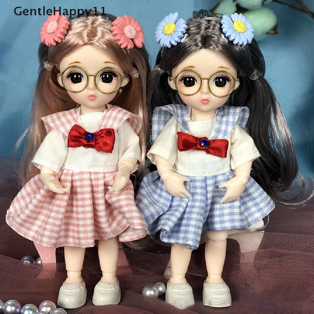 GentleHappy 16-18cm Doll Clothes Skirt Suit For OB11 Doll Dress Up Accessories Girls Toy id