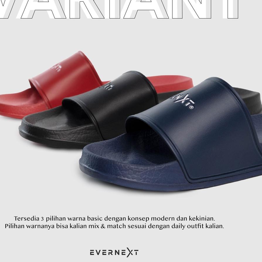 New Stock Evernext - Sandal Slippers Pria Sandal Selop Pria Wanita Sandal Slippers Evernext Distro P