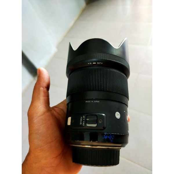 Lensa sigma art f1.8-35mm for nikon