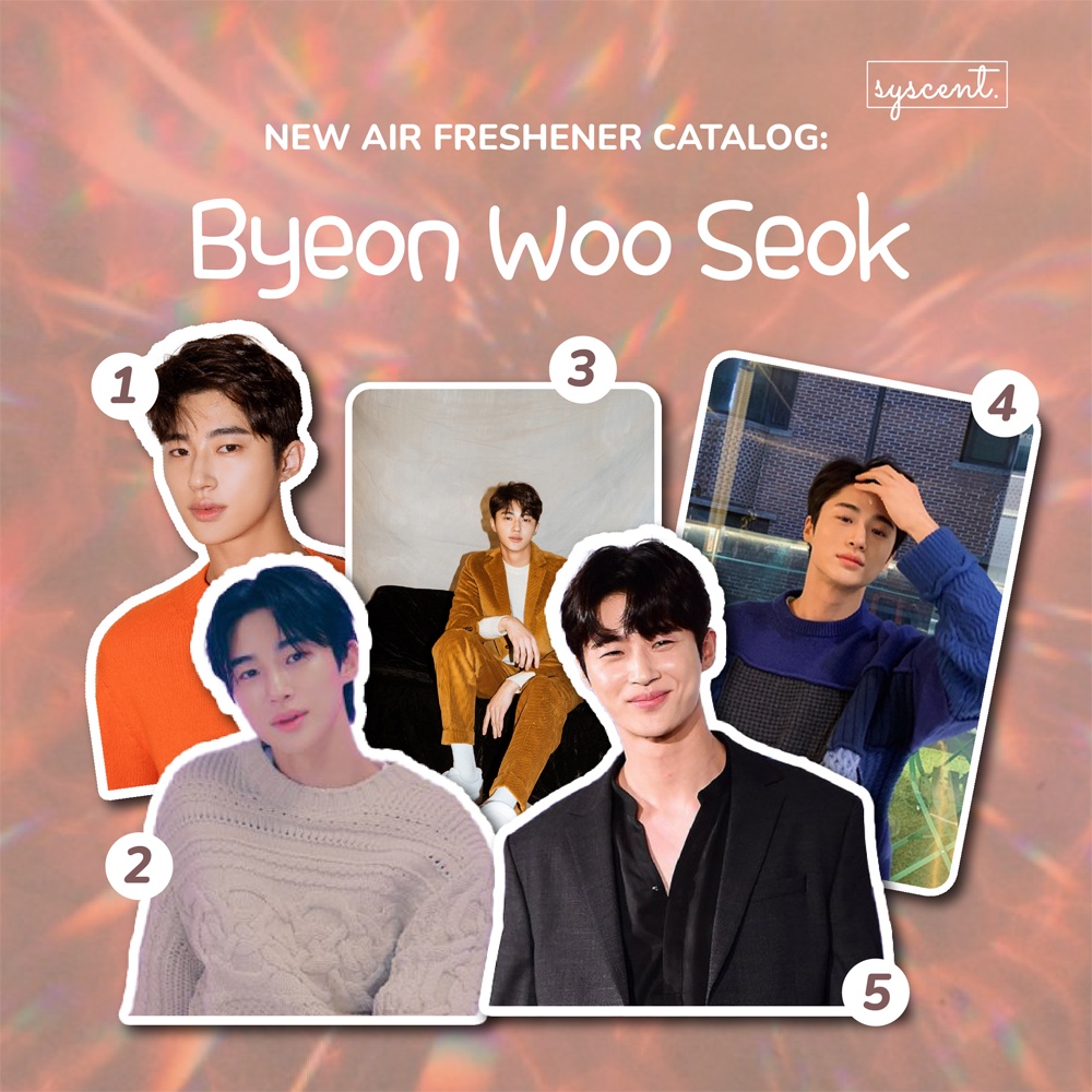 SYSCENT Air Freshener KDRAMA Oppa BYEON WOO SEOK (Parfum Mobil / Pewangi Ruangan)