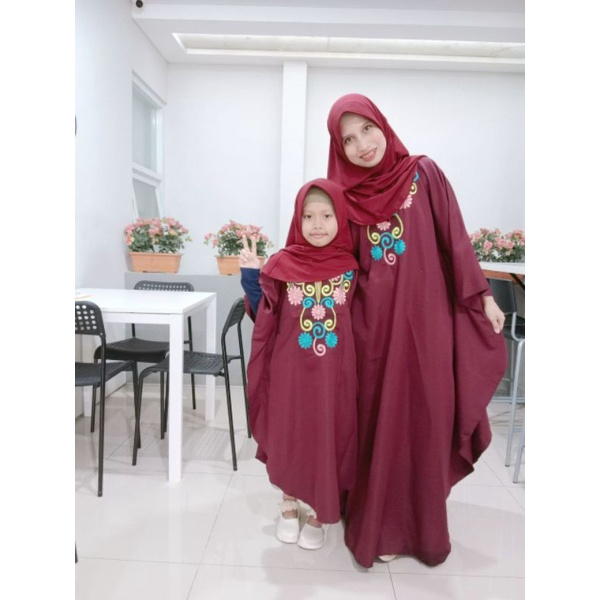 Kaftan couple ibu anak/Kaftan mom dan kid