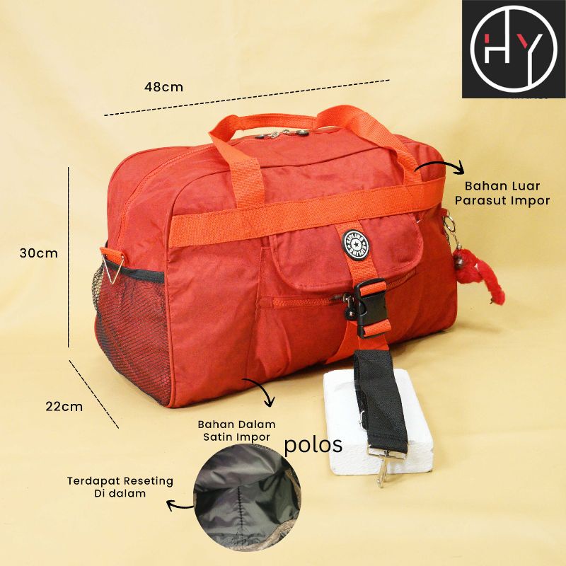 HYBRAND [BL57] - TAS TRAVEL TAS PAKAIAN BAHAN PARASUT IMPOR