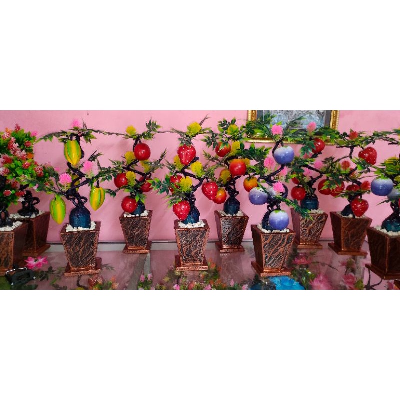 BUNGA HIAS MEJA BUAH BUAHAN