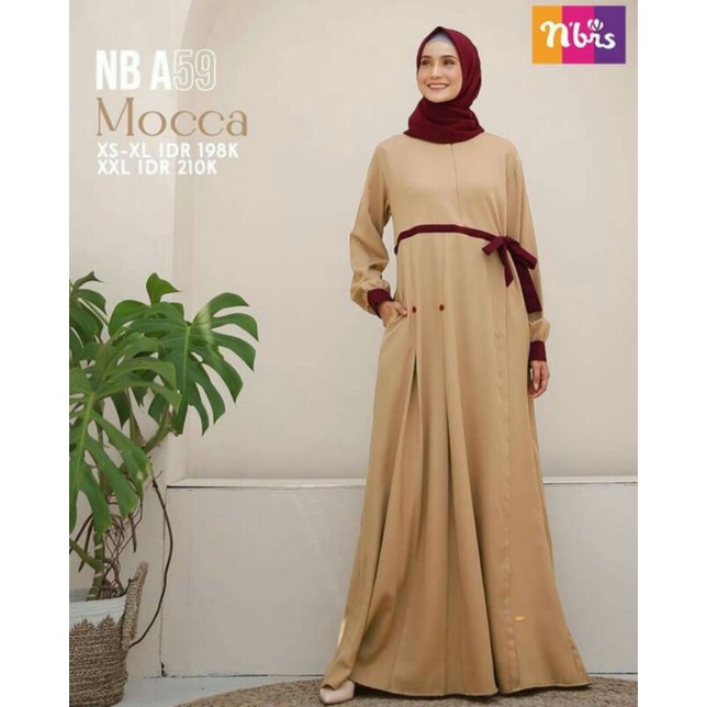 GAMIS NIBRAS NB A59 MOCCA, NS 68 GREEN ARMY, SAH 001 CORAL & DUSTY BLUE