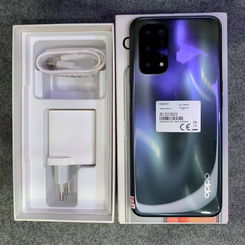 OPPO A74 6/128GB 5G Second Mulus No Minus Bekas Seperti Baru