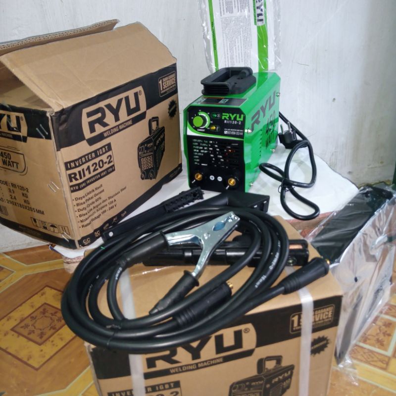 Ryu mesin las listrik 450 watt (baru)
