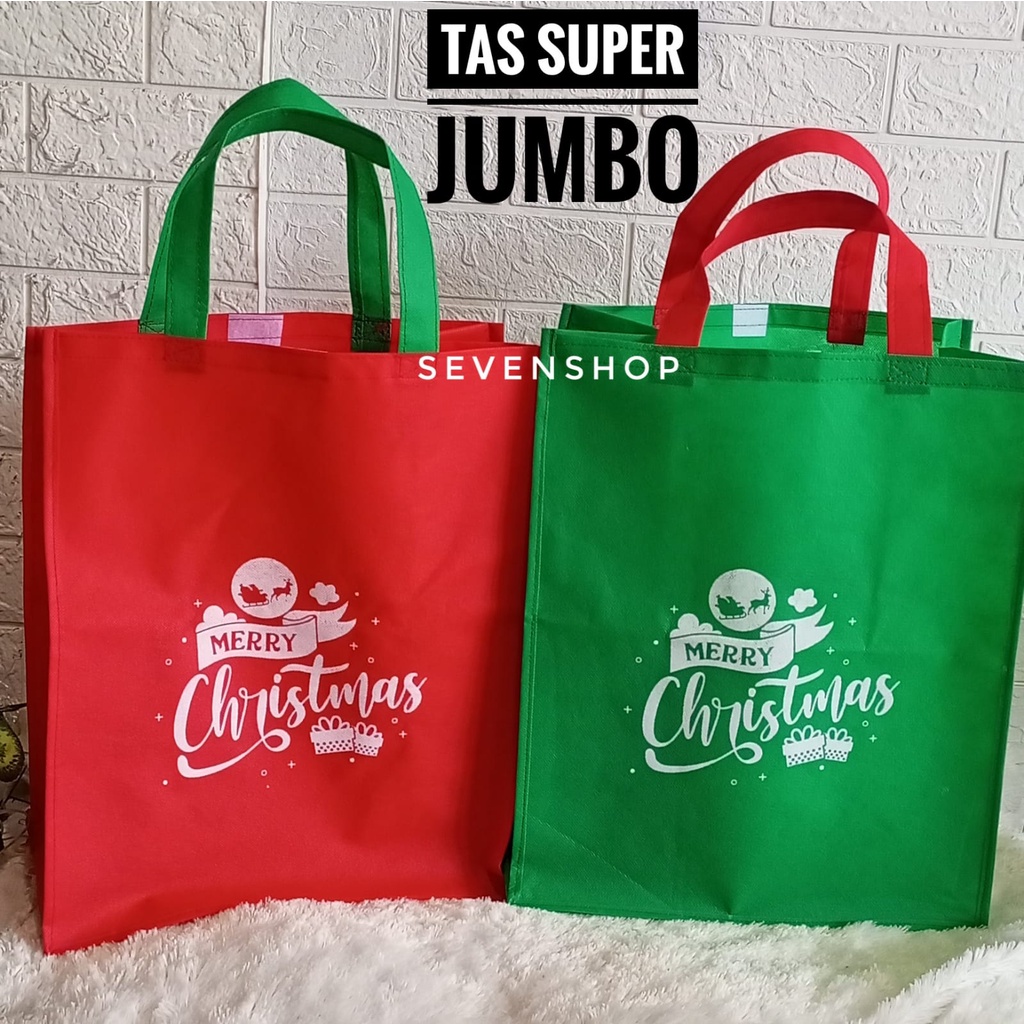 Tas Belanja Tas Parcel Jumbo Tas Natal
