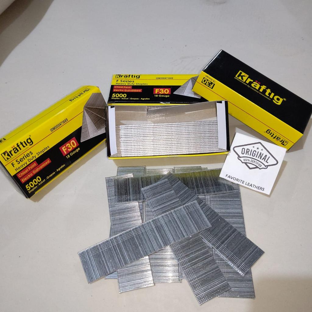 F30 Isi Paku Tembak F30 Brad Nailer F30 Paku Tembak Refill Isi Staples