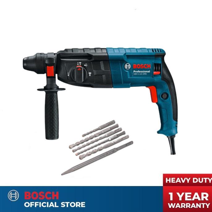 Mesin Bobok Tembok / Bosch GBH 2-24 DRE Combo Set 6 Mata Bobok