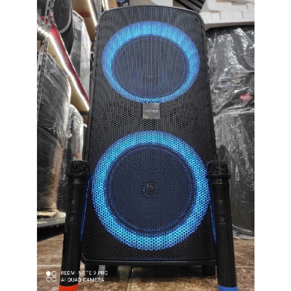 speaker advance k1001 doble woofer/speaker advance 10 inc doble