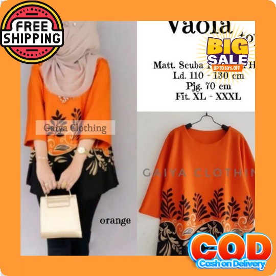 Blouse Dylan Bluse Baju Atasan Crop Top Wanita Korea Irise Style Jumbo Big Size Bluse Wanita Import 