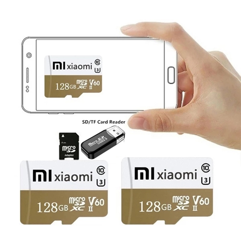 Xiaomi Mini SD Card Kelas10 tf 16gb 32gb 64gb Memory Card 128gb 256gb 512gb 1tb, Untuk Smartphone Tablet PC Kamera MP3/MP4 Player