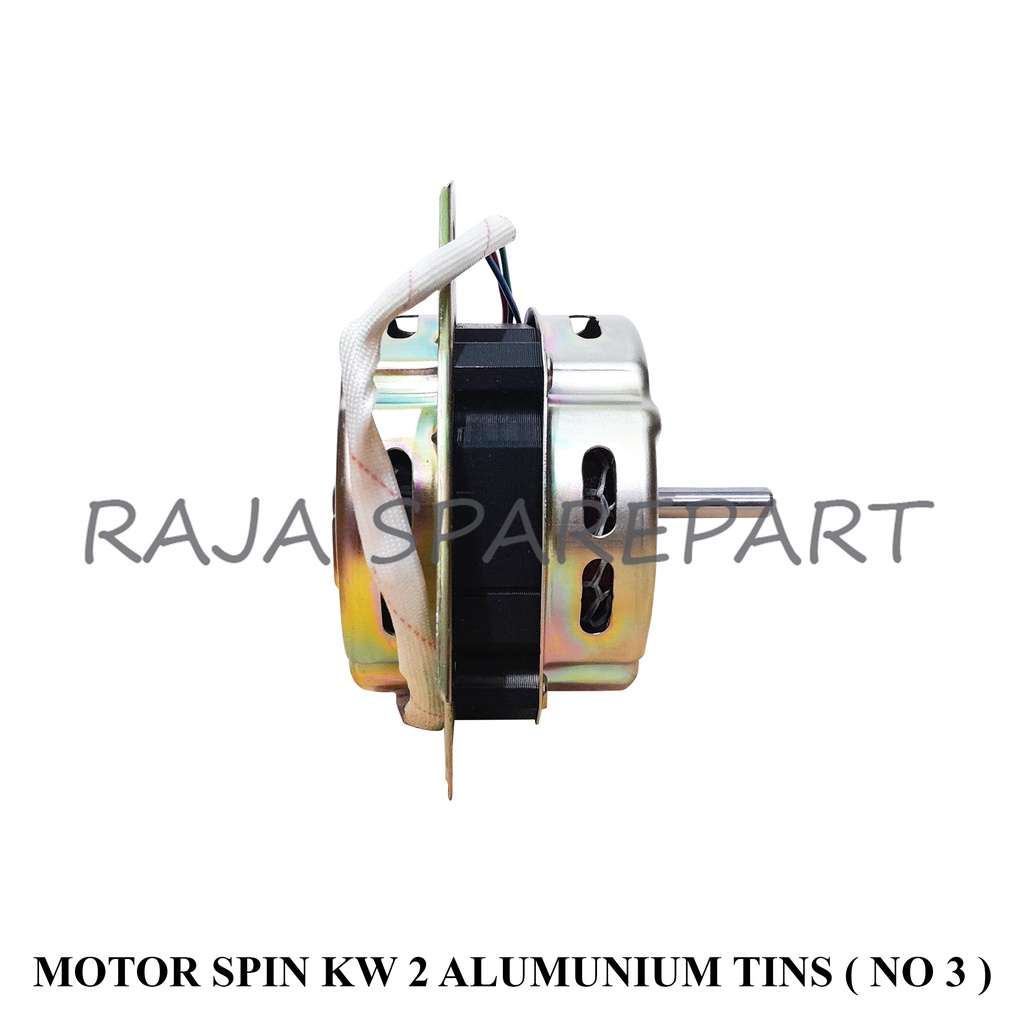 MOTOR SPIN / DINAMO MESIN PENGERING KW 2 ALUMUNIUM TINS ( NO 3 )